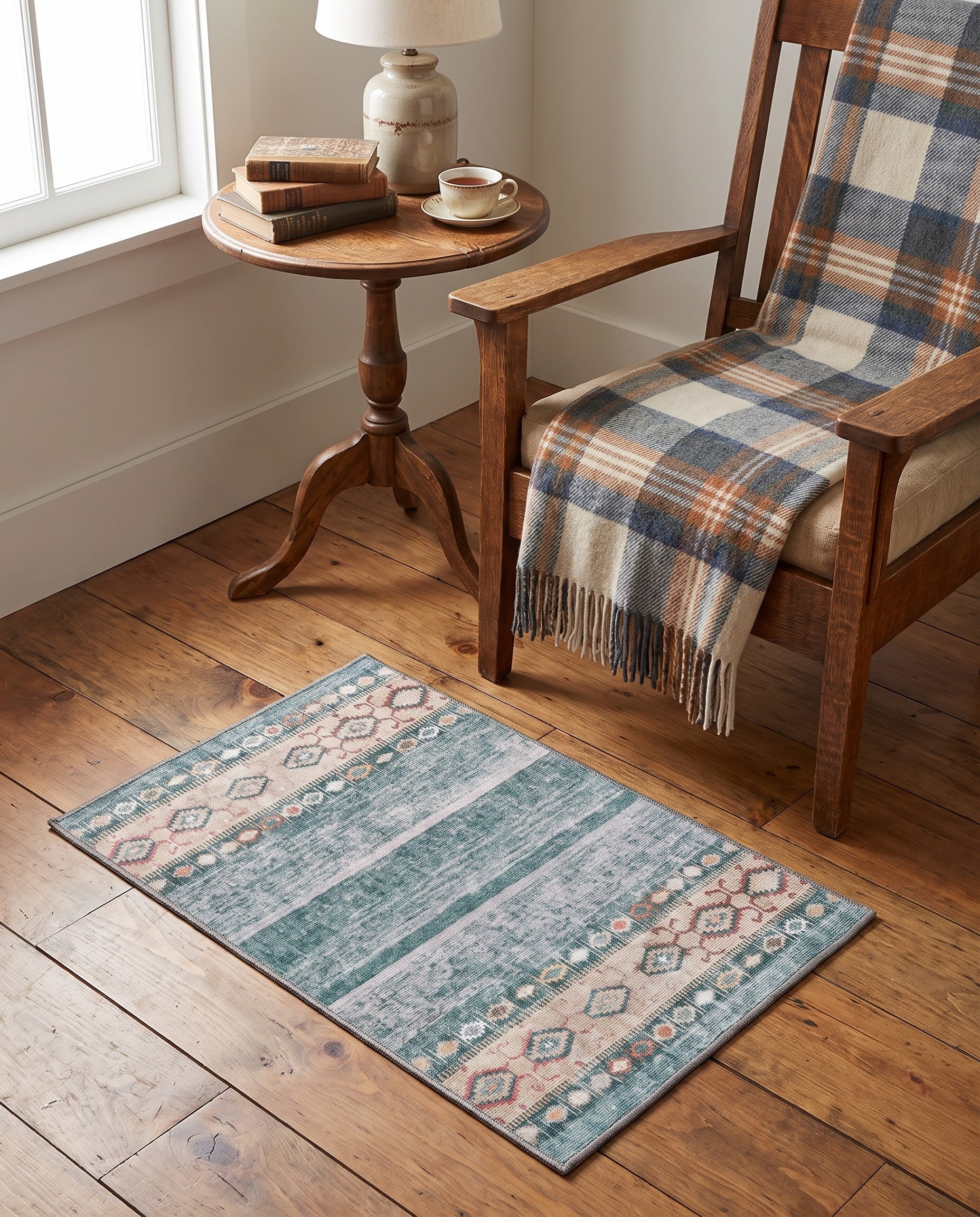 2' x 3' Washable Timeless Rug