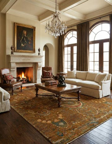 8' 2 x 10' 1 Ziegler Rug