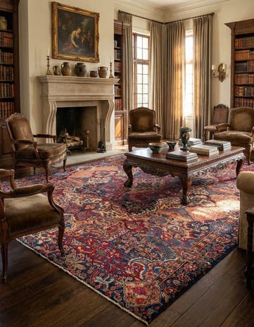 9' 8 x 12' 4 Kashmar Wool Rug