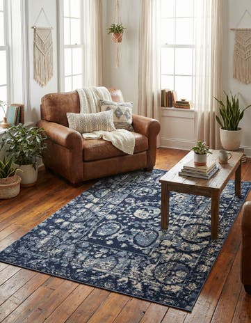 Blue Miranda Rug