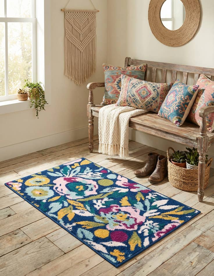 Detail image of 2' x 3' Bloom Rug