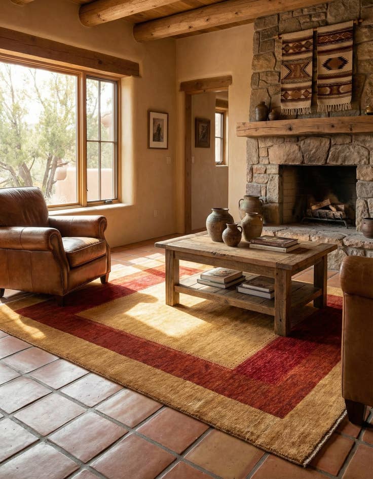 Detail image of  3' 11 x 6' 2 Gabbeh Rug