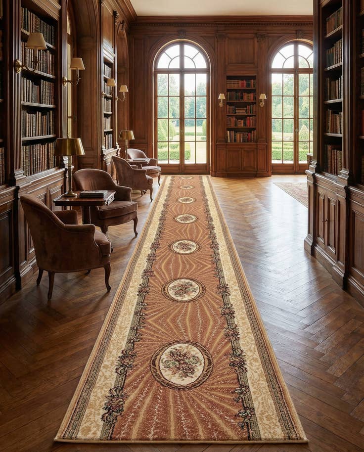 Detail image of 2' 8 x 101' Chateau Rug