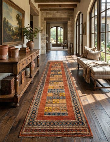 2' 8 x 12' 5 Luribaft Wool Runner Rug