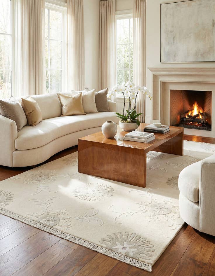 Detail image of 3' 10 x 6' Darya Rug