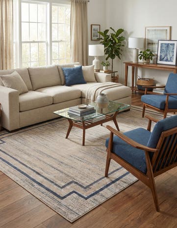 Gray Oasis Rug