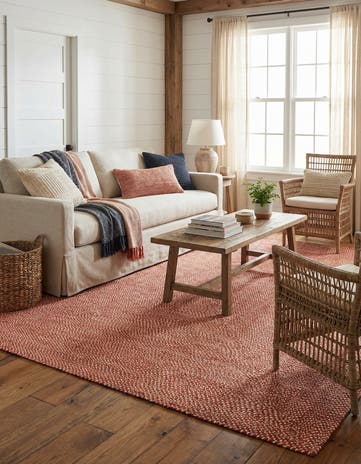 9' x 12' Handmade Tweed Braided Jute Rug