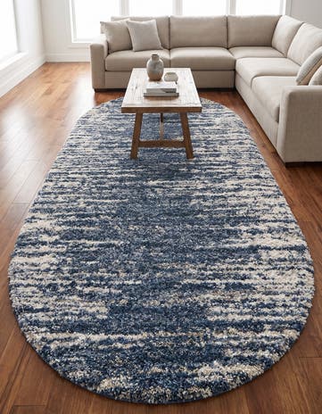 7' x 10' Serenity Shag Oval Rug
