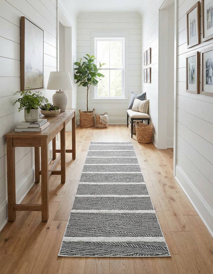 Detail image of 2' 7 x 12' Sabrina Soto Casa Madrid Runner Rug