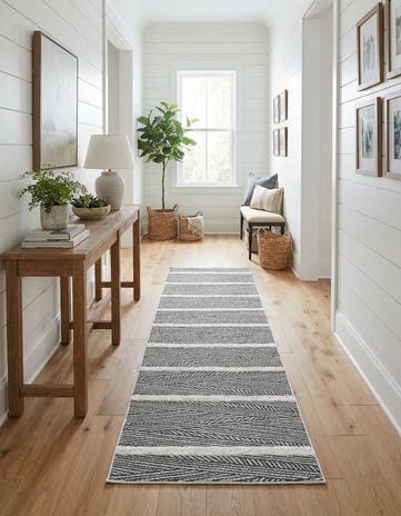 Black Sabrina Soto Casa Madrid Runner Rug