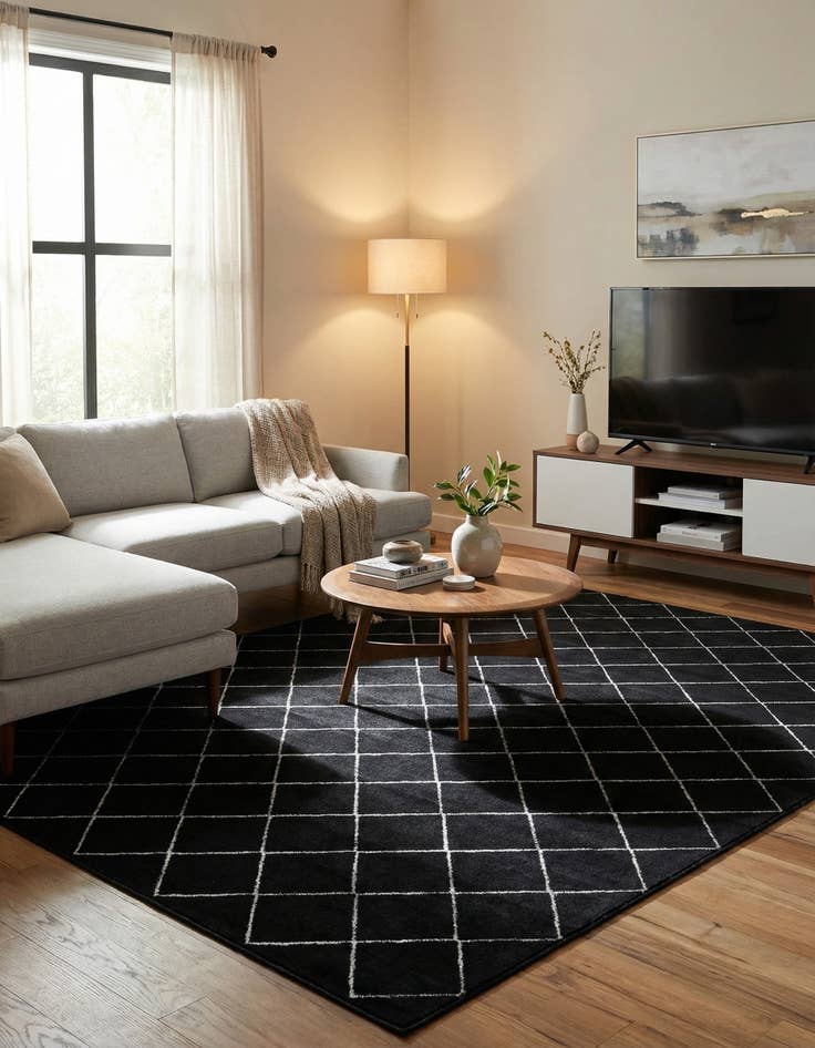 Detail image of 10' x 13' Vogue Geo Rug