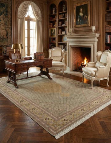 6' 7 x 10' Tabriz Rug