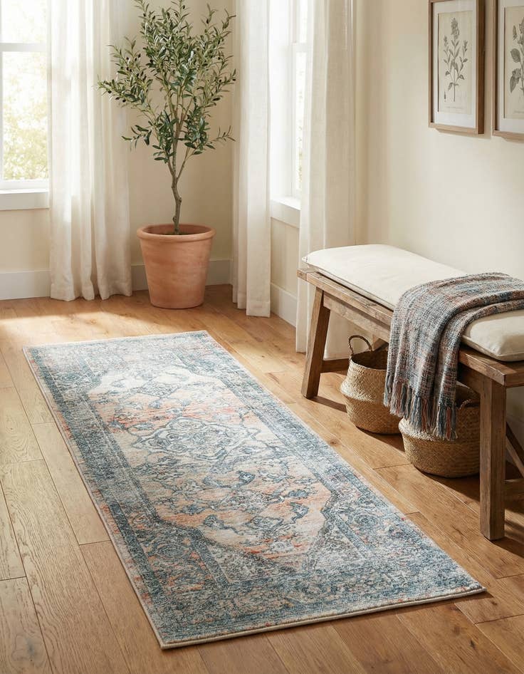 Detail image of  2' x 6' Newport Runner Rug