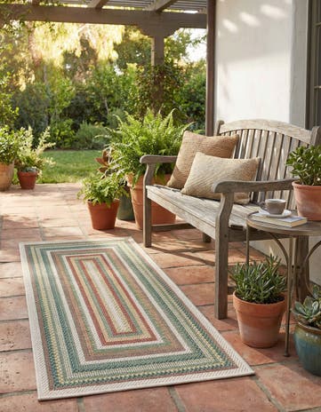 Easy-Clean Baja Indoor / Outdoor Runner Rug