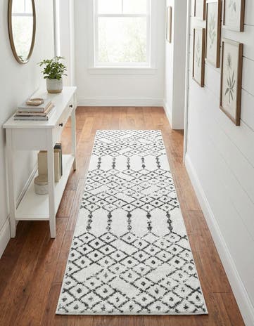2' x 6' Paxon Trellis Runner Rug