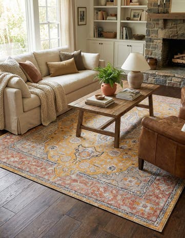 Yellow Lola Rug