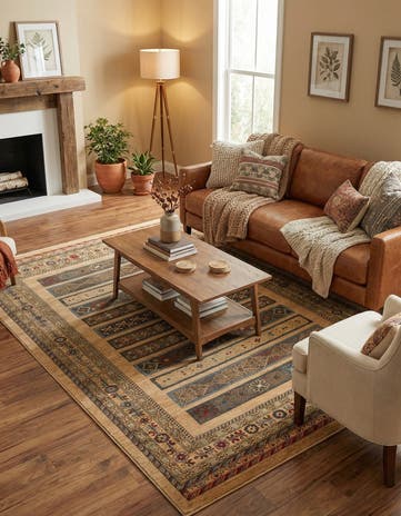7' x 10' Kashkuli Gabbeh Rug