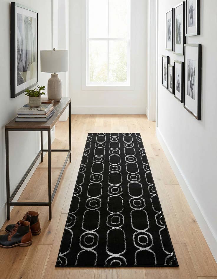 Detail image of 2' x 6' Vogue Geo Runner Rug