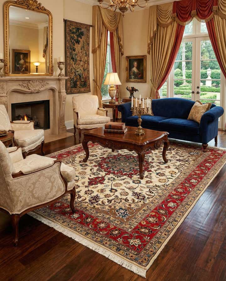 5' x 6' 6 Tabriz Rug