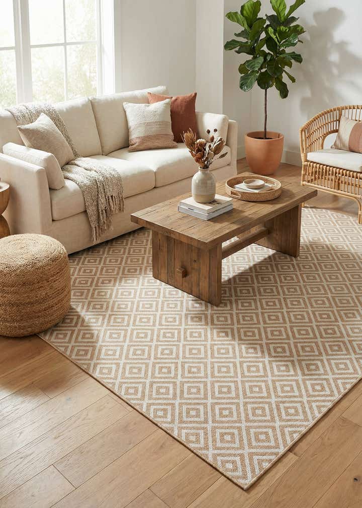 6' x 9' Easy-Clean Jill Zarin Costa Rica Indoor / Outdoor Rug