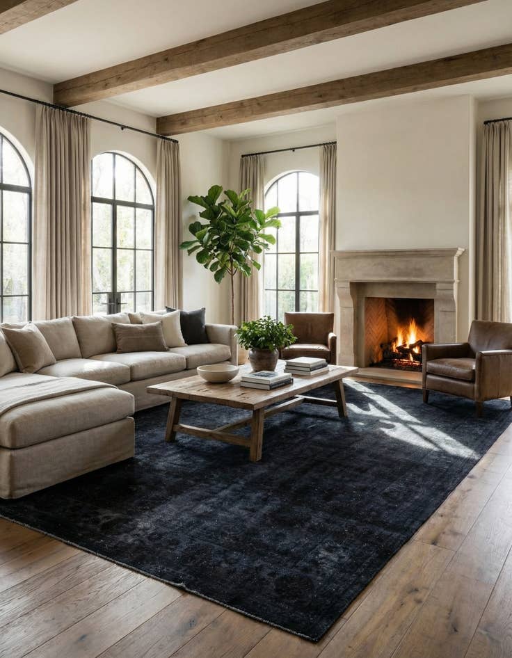 Detail image of 9' 10 x 14' 4  Hand Knotted Ultra Vintage Persian Wool Rug