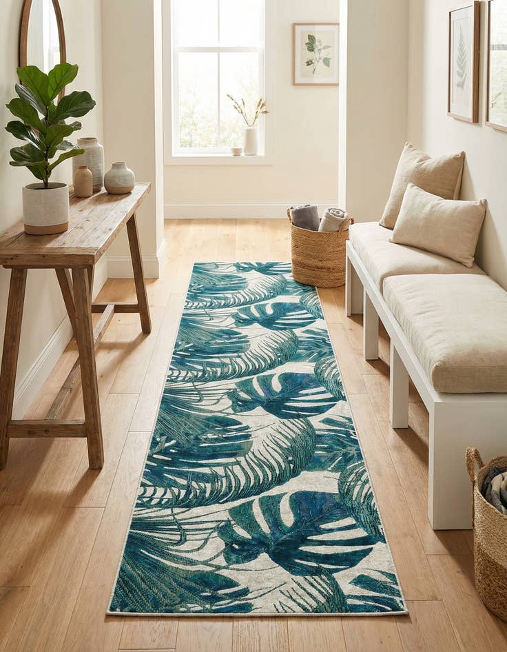 Detail image of 2' 7 x 12' Blossom Runner Rug