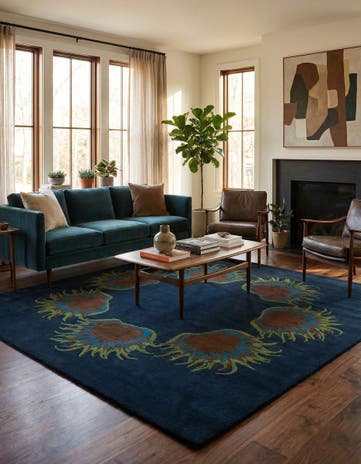 7' 6 x 7' 7 Luna Square Rug