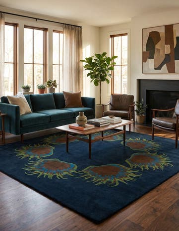 7' 6 x 7' 7 Luna Square Rug