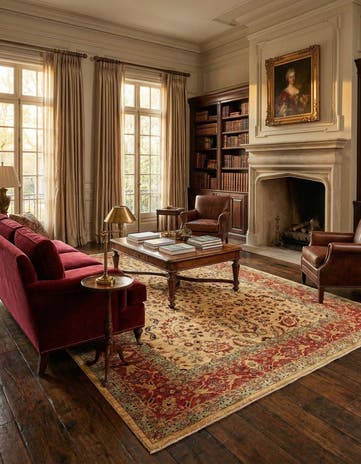 6' 10 x 9' 9 Ariana Ziegler Wool Rug