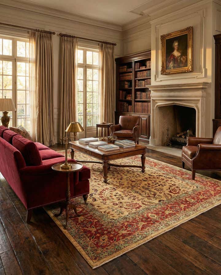 6' 10 x 9' 9 Ariana Ziegler Wool Rug