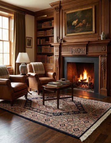 4' 3 x 6' Hand Knotted Bokhara Oriental Wool Rug