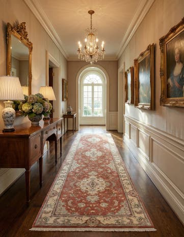 3' 1 x 11' 3 Tabriz Runner Rug