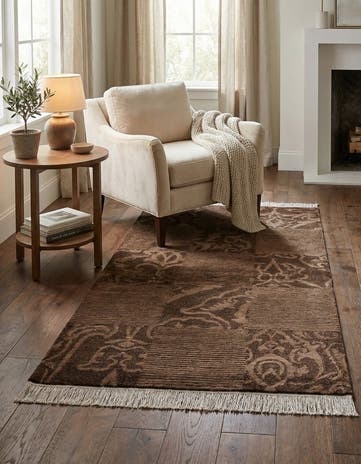 2' 9 x 5' 1 Hand Knotted Darya Wool Rug