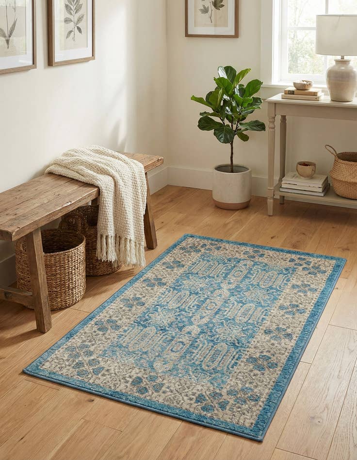 Detail image of  2' x 3' Viola Rug