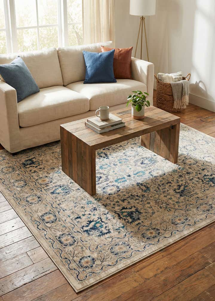 5' 3 x 5' 3 Dahlia Square Rug