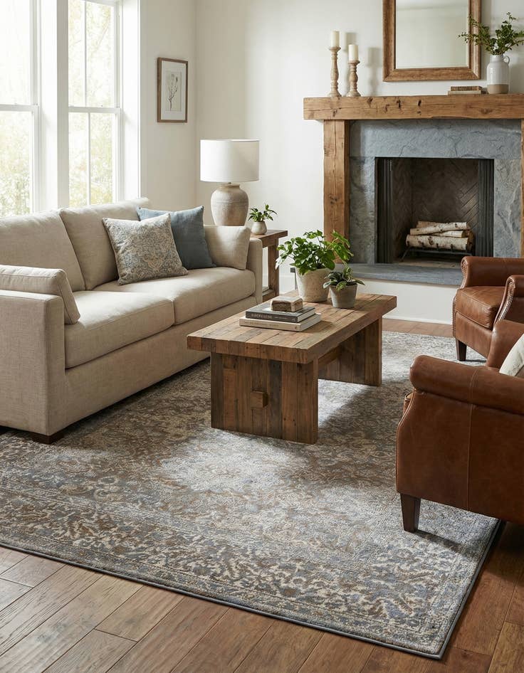 Detail image of 5' x 7' 7 Villa Rug