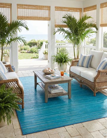 7' 10 x 10' Bamboo Rug