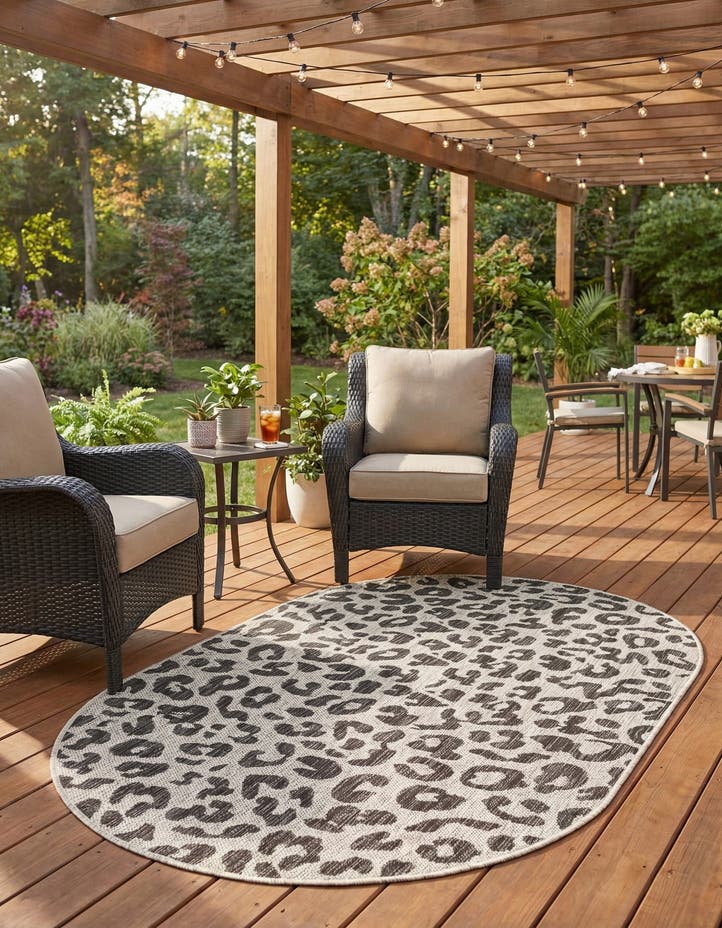 3' x 5' 3 Easy-Clean Safari Indoor / Outdoor...
