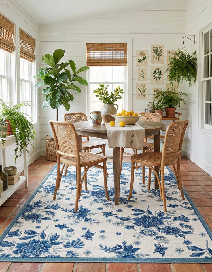 Detail image of 5' x 8' Blossom Rug