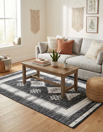 Graphite Gray Restoration Rug