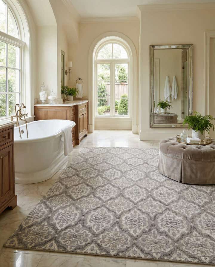 7' 10 x 9' 9 Hand Knotted Luna Rug