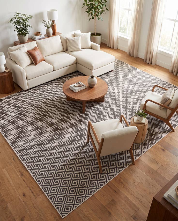 Detail image of 10' x 13' Easy-Clean Jill Zarin Costa Rica Indoor / Outdoor Rug
