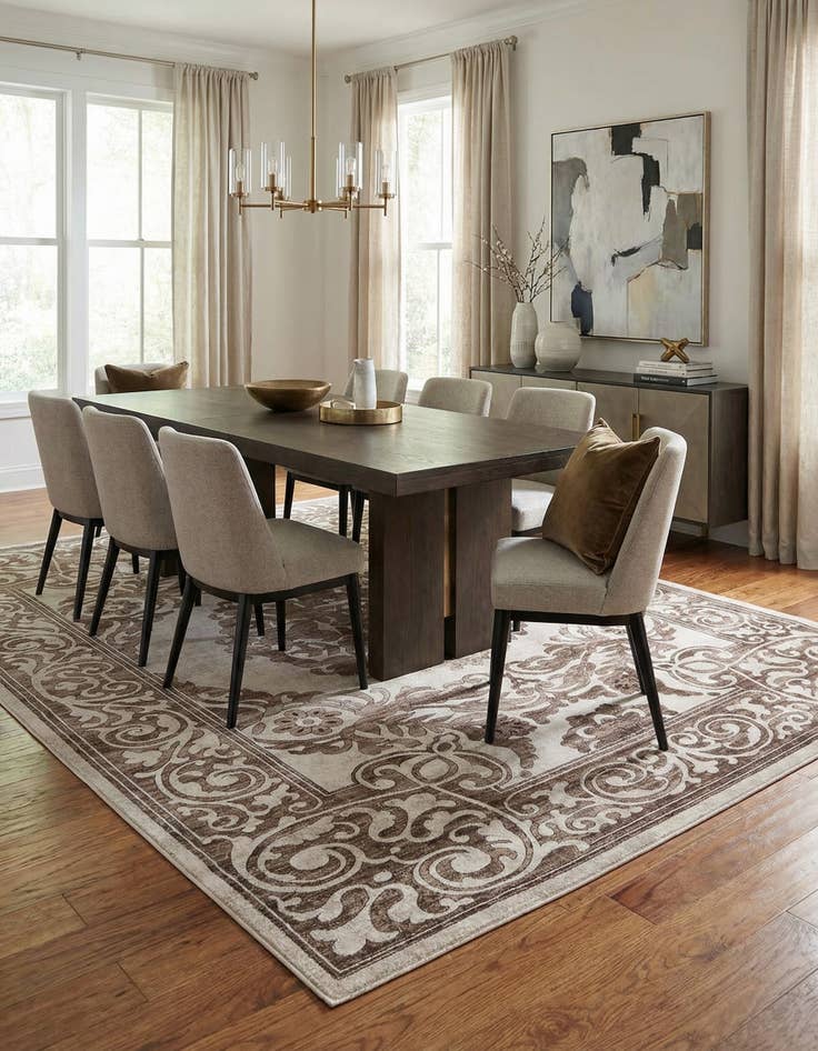 Detail image of 10' 8 x 14' Hermitage Rug