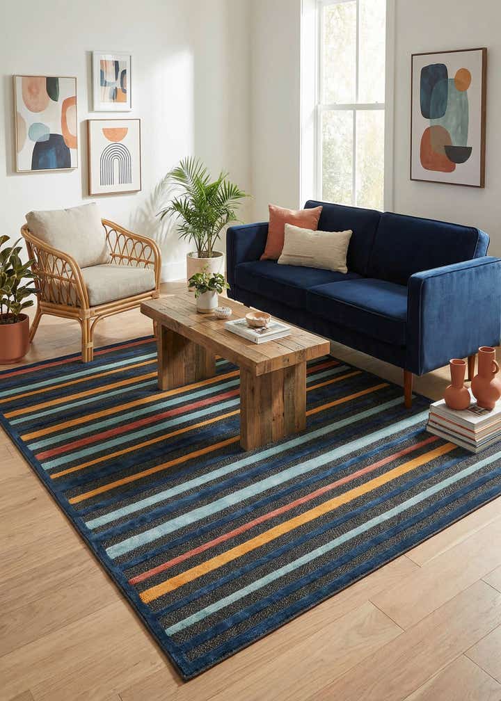 7' 10 x 10' Easy-Clean Belize Indoor / Outdoor Rug