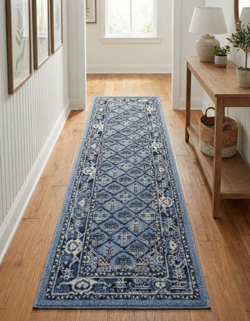 Blue Vista Runner Rug