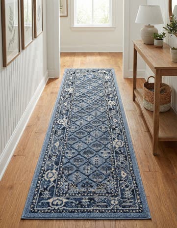 Blue Vista Runner Rug