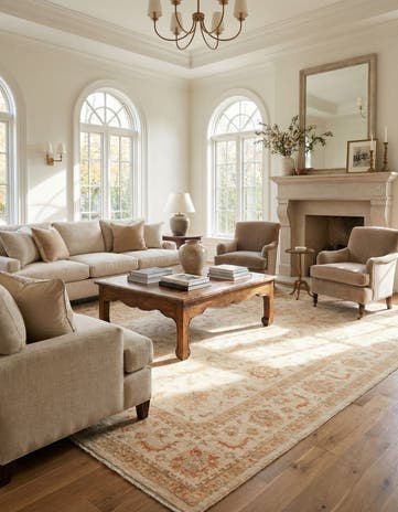9' 10 x 12' 11 Hand Knotted Peshawar Ziegler Rug