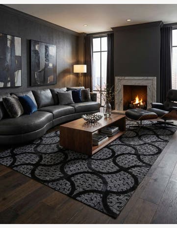 5' x 7' 11 Cowhide - Patchwork Rug