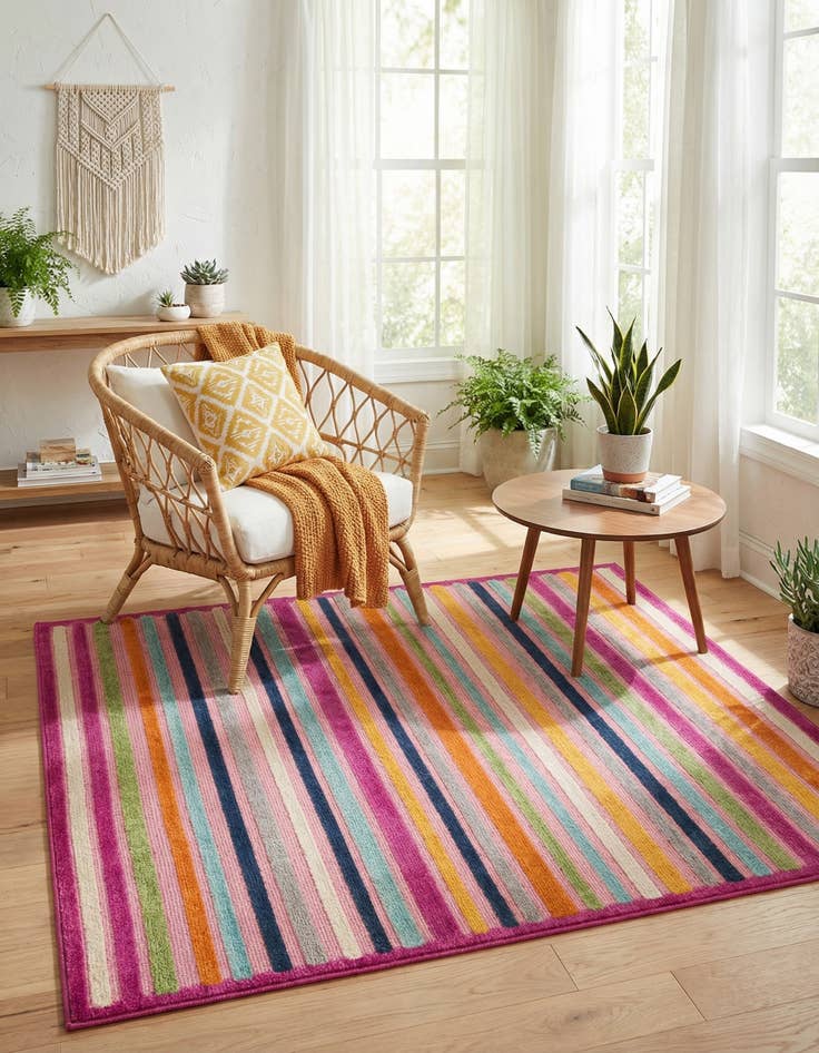 Detail image of  4' x 6'  Washable Aruba Indoor / Outdoor Rug