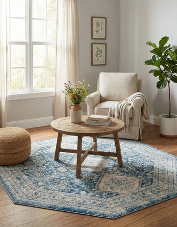 4' x 4' Newport Octagon Rug